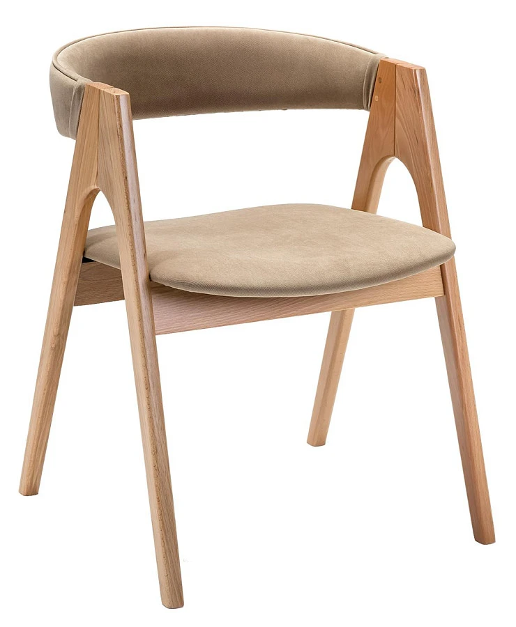 Кресло Kaede Beige/натур