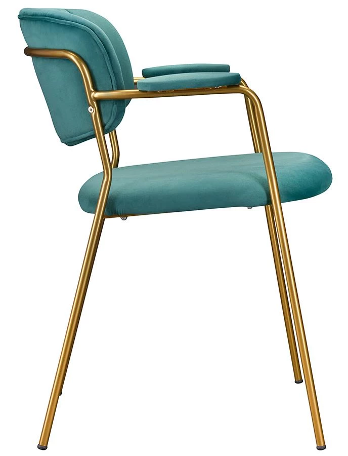 Стул eirill, велюр, темно-зеленый - фото 10