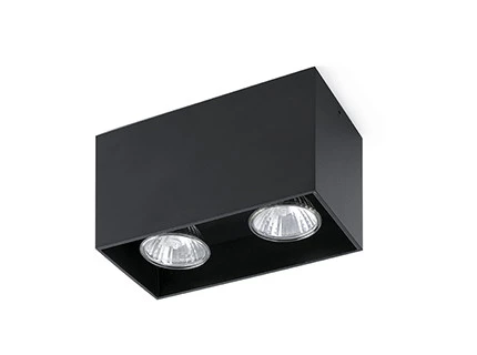 Светильник Tecto черный 2xGU10 50W - фото 3