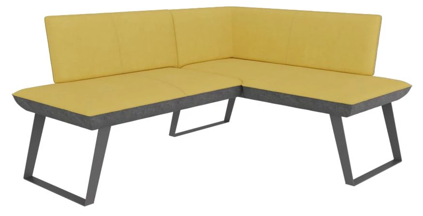 Диван кухон. Cosmo 158-140 R sunny/graphite