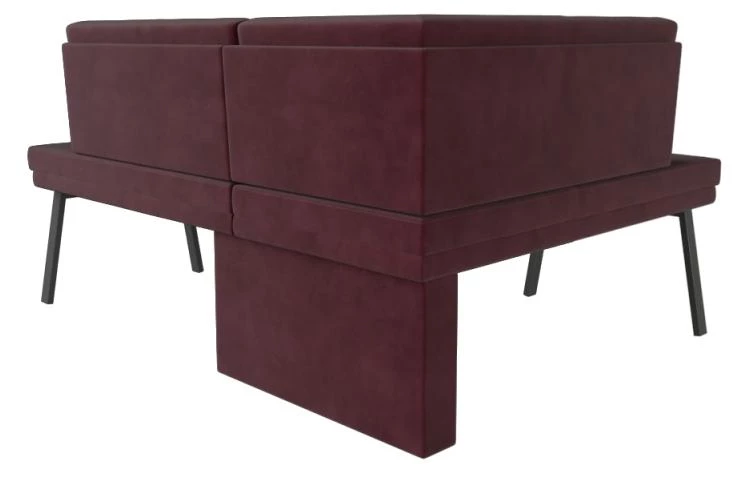 Диван кухон. Brave 120-158 L 29 1240*1620*830 - фото 2