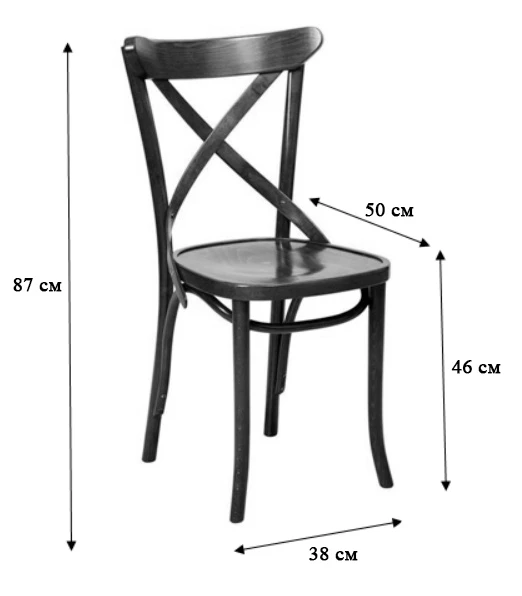 Стул А-1230 Орех - фото 2