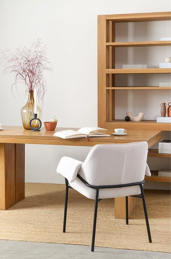 Кресло aline, шенилл, молочное - фото 5