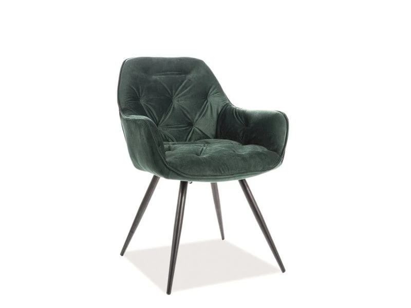 Стул кухонный CHERRY Velvet Bluvel 78 зеленый
