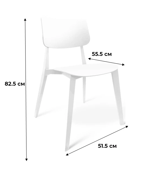 Стул Dario white - фото 2