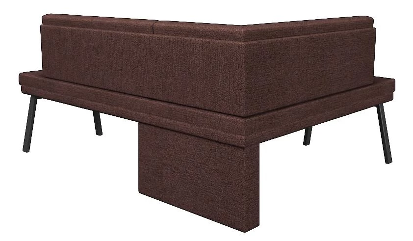 Диван кухон. Brave 140-178 L coffe 1440*1820*830 - фото 3