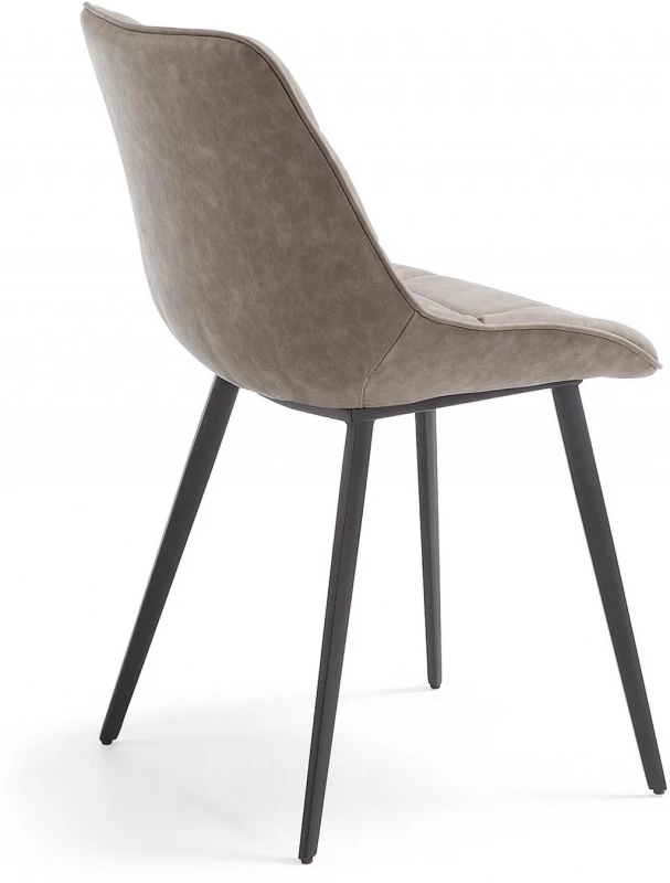 Стул Adah бежево-серый - фото 6