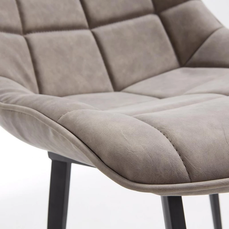 Стул Adah бежево-серый - фото 7