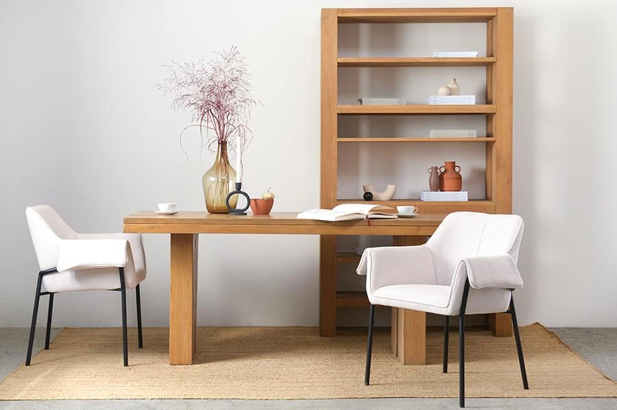 Кресло aline, шенилл, молочное - фото 6