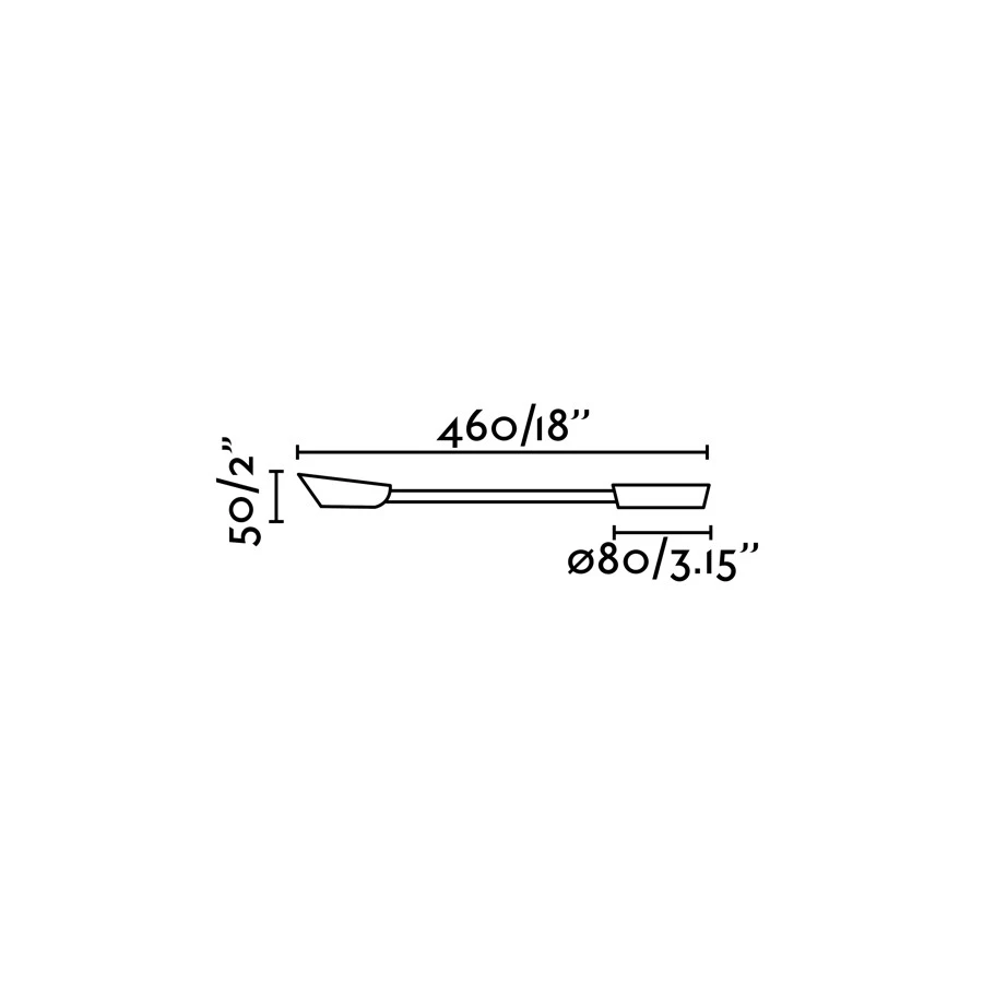 Бра белое Boken 3W LED 3000K - фото 2