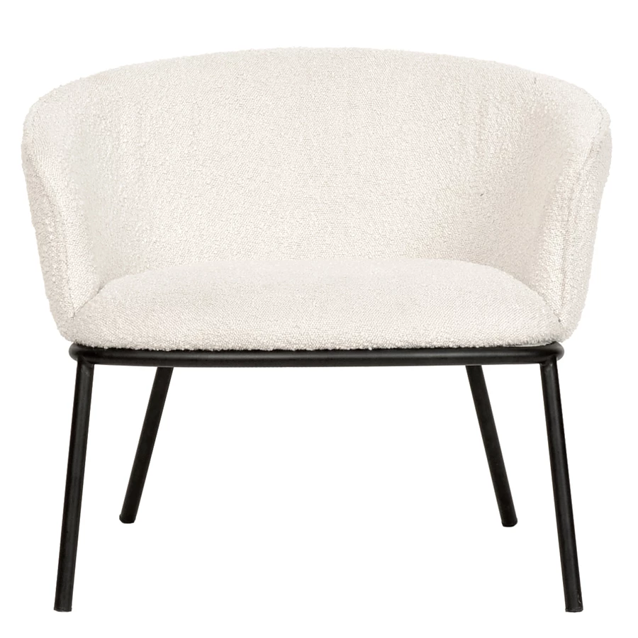 Лаунж-кресло paal, букле, бежевое - фото 2