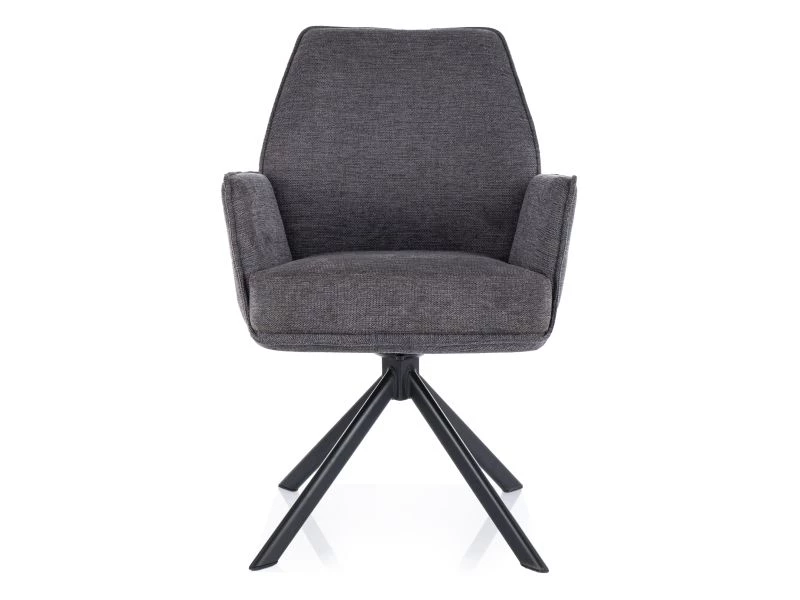 Стул кухонный Signal HUGO Brego 18 (темно-серый/черный)