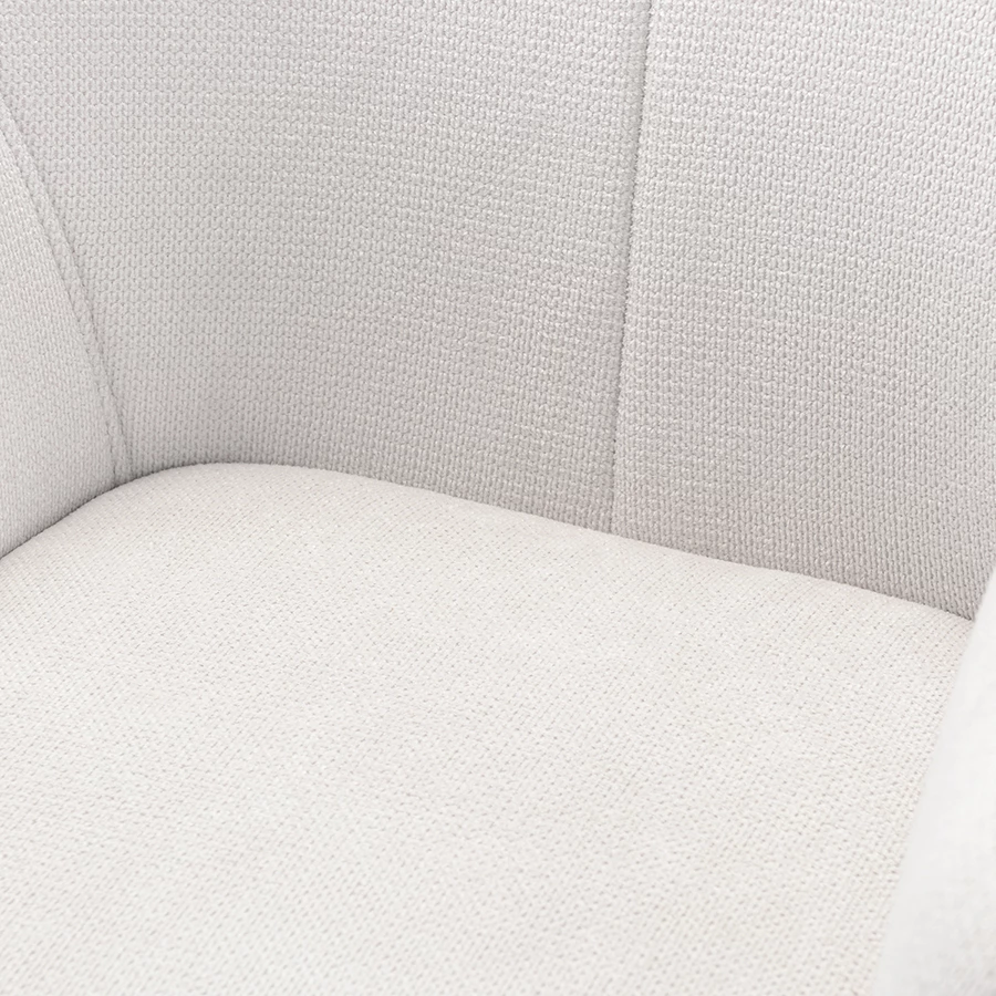 Кресло aline, шенилл, молочное - фото 12