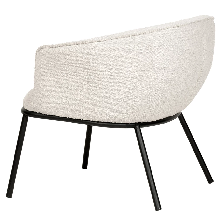 Лаунж-кресло paal, букле, бежевое - фото 5