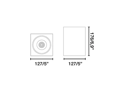 Потолочный светильник Teko-1 белый LED 12-18W 3000K 56є - фото 3