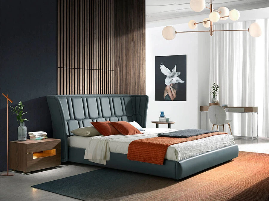 Прикроватная тумбочка MB1709NS /7065 с подсветкой - фото 7