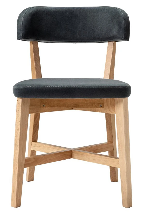 Стул Frank Pro Diag Grey/Натуральный бук - фото 3