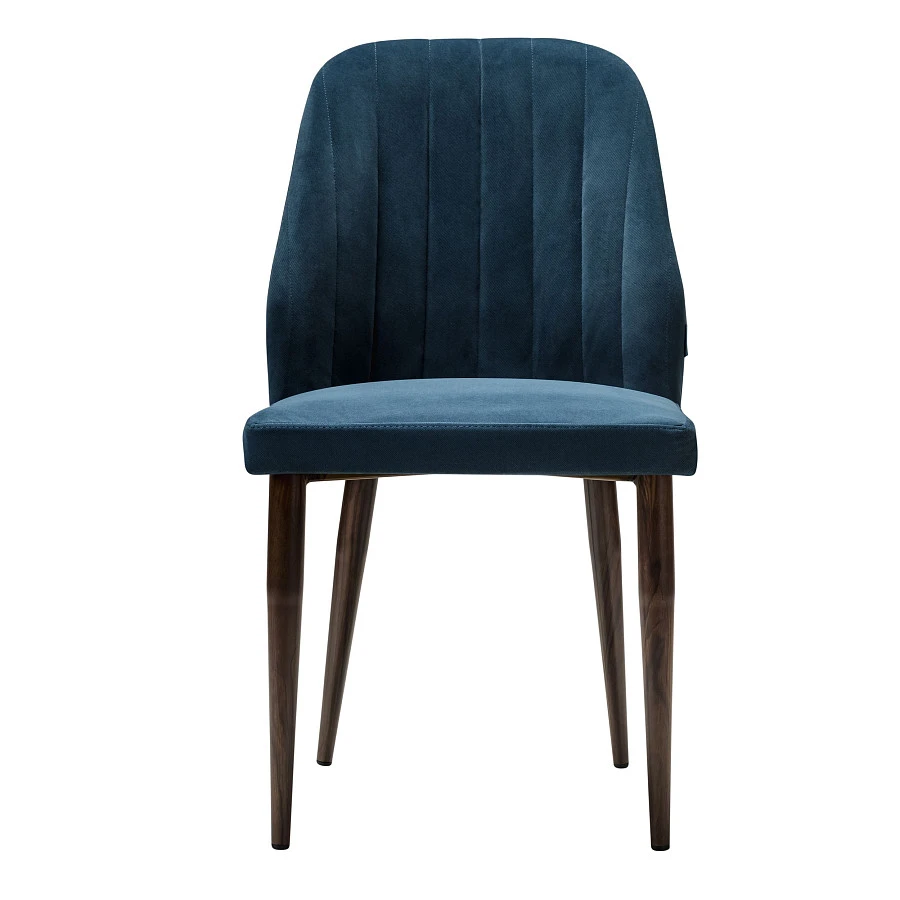 Стул Alen Diag blue/т. орех - фото 3