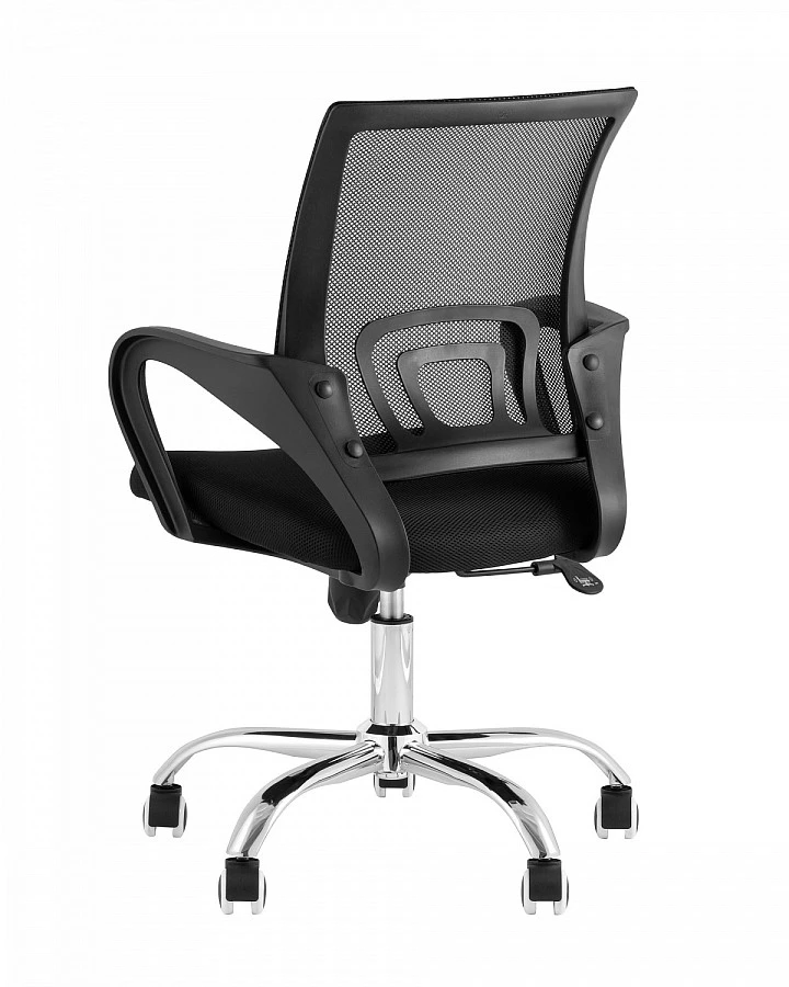 Кресло офисное TopChairs Simple New черный - фото 3