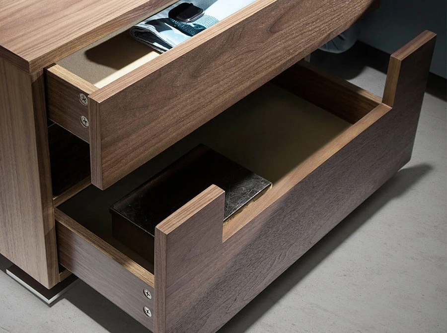 Прикроватная тумбочка MB1709NS /7065 с подсветкой - фото 8