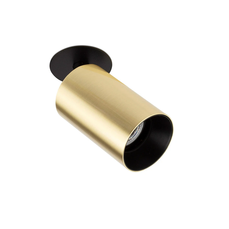 Встраиваемый светильник Stan золотой - фото 2