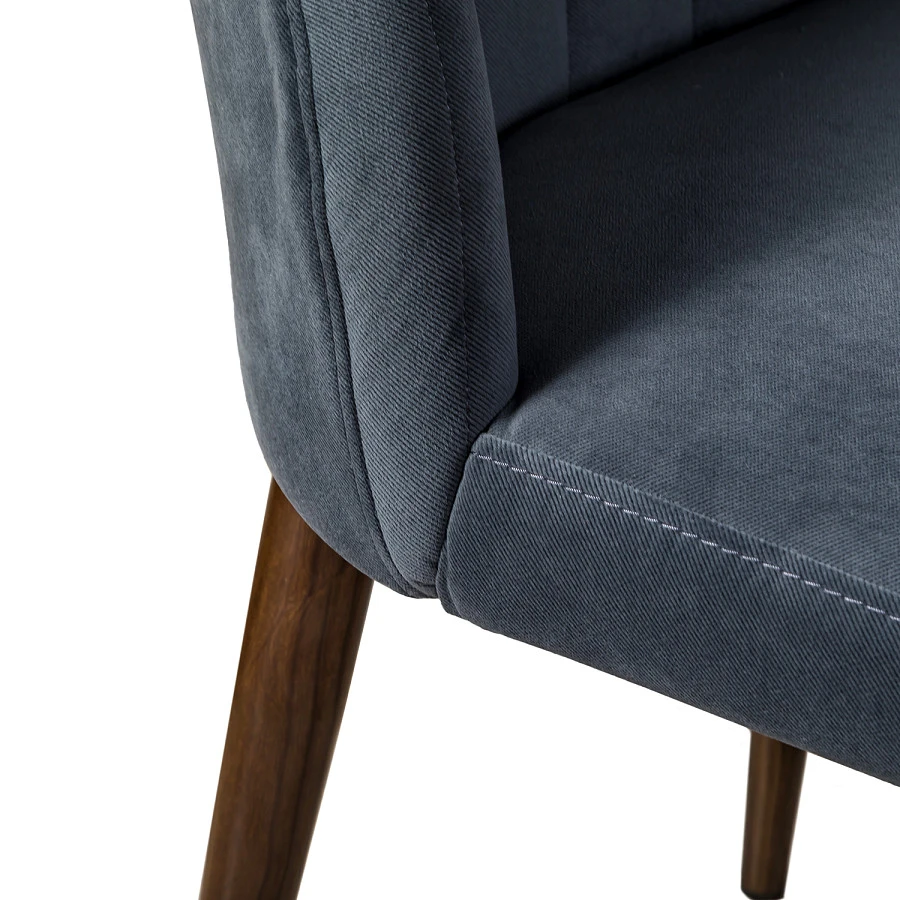 Стул Alen Diag grey_т. орех - фото 7