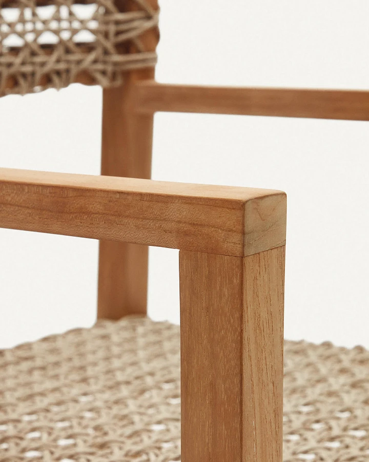 Giverola Стул из массива тикового дерева - фото 10