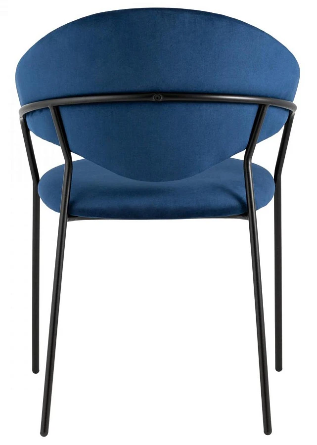 Стул Алексис велюр синий - фото 4