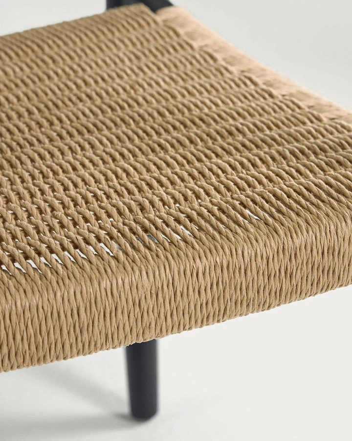 Стул Glynis черный натуральный - фото 12