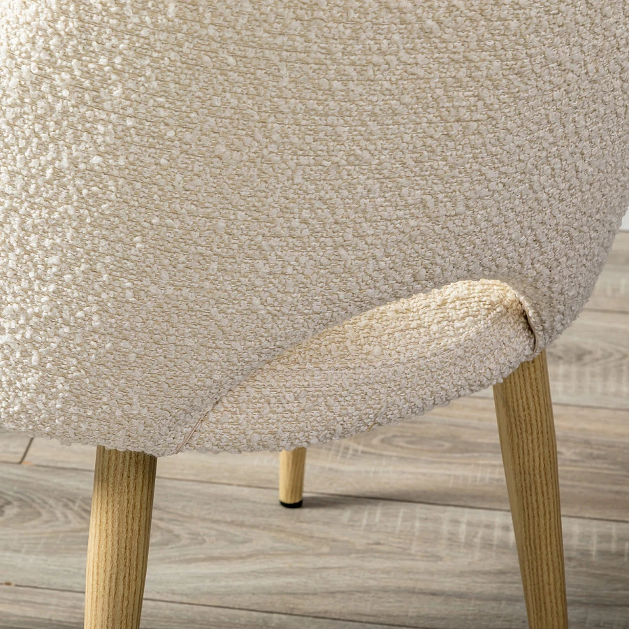 Стул Ralf Vent бежевый/нат.дуб - фото 11