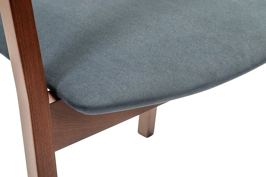 Кресло Dalia Grey/Темный орех - фото 6