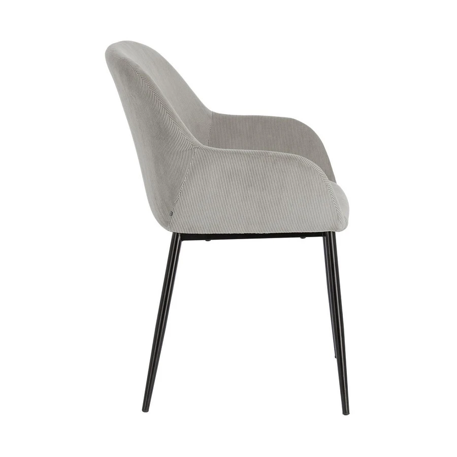 Стул Konna светло-серый вельвет - фото 7