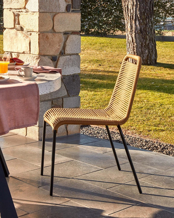 Стул Glenville бежевый - фото 3