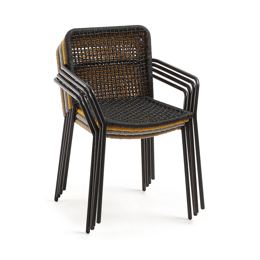 Стул Boomer черный - фото 5