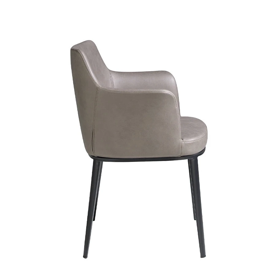 Стул 4112/A209 тканевый с черной стальной конструкцией - фото 2