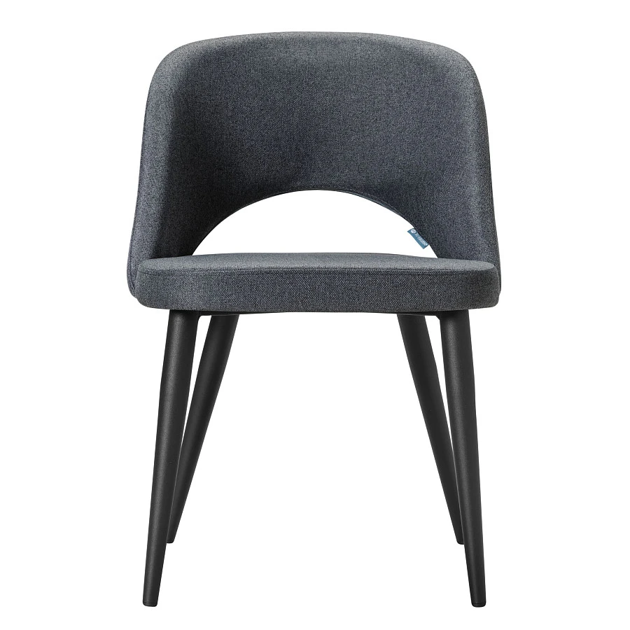 Стул Lars тёмно-серый/черный - фото 3