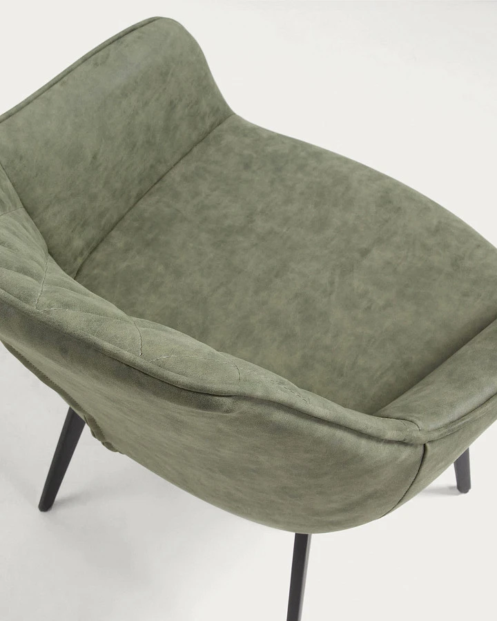 Стул Aminy зеленый - фото 6