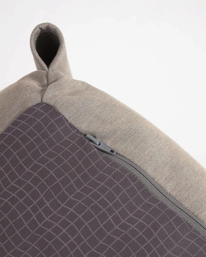 Square пуф квадратный со спинкой 101 x 101 см, бежевый, для садового модульного дивана - фото 12