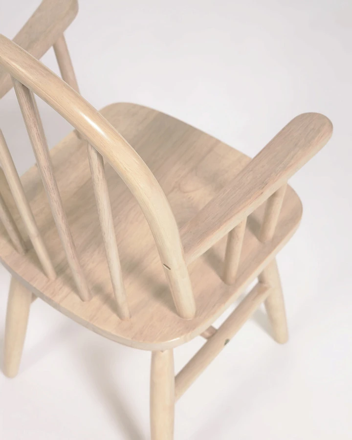 Детский стул Daisa из массива каучука - фото 7