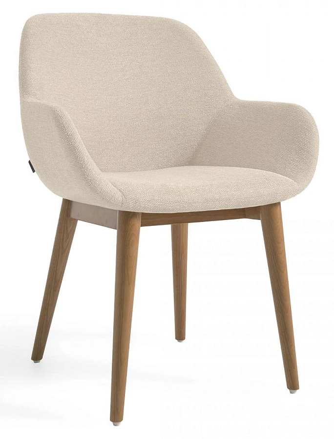 Стул Konna бежевый/массив ясеня