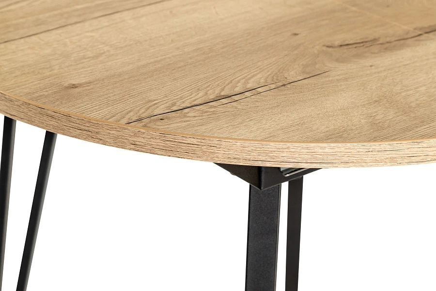 Стол Диего Prime раздвиж. D90+30 Галифакс Натур/Бабочка - фото 13