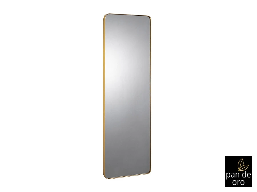 Зеркало прямоугольное Orio 65X180 золото - фото 5