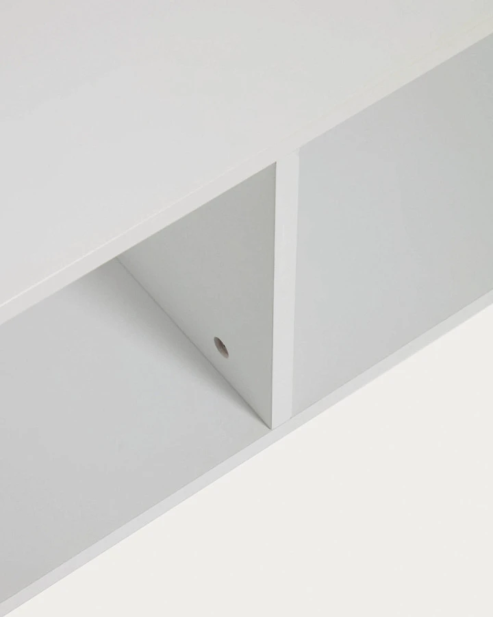 Тумба Nunila из МДФ белого цвета 78 см - фото 5