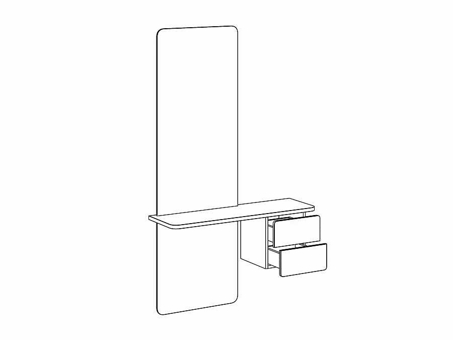 Зеркало Mede с подсветкой - фото 5