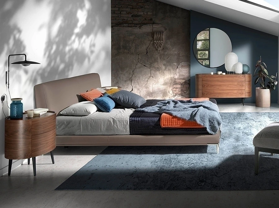 Овальная прикроватная тумбочка AC2001NS /7074 - фото 3