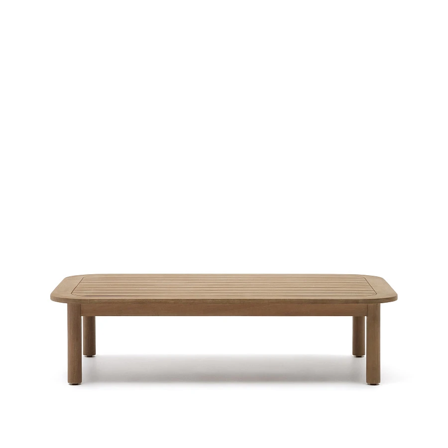 Sacaleta Уличный журнальный столик из массива эвкалипта 140 x 89 см - фото 4