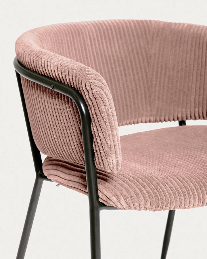 Стул Konnie розовый вельвет - фото 7