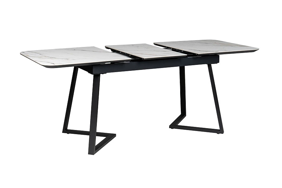 Стол Роналдо раздвиж. 140-180 Керамогранит Светлый Мрамор - фото 4