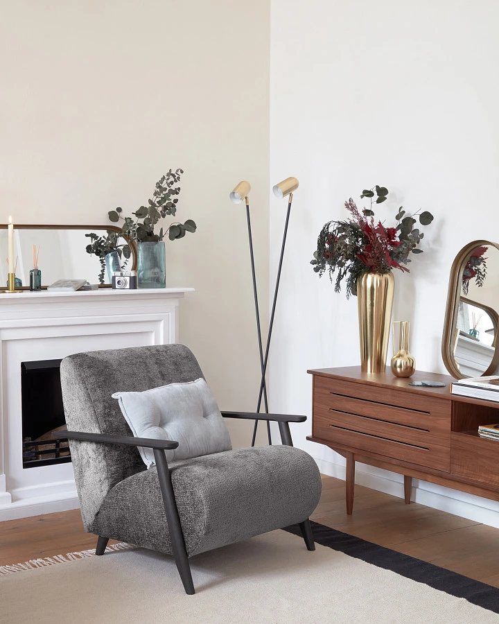 Зеркало настенное Tiare металлическое 31 x 61,5 см - фото 8