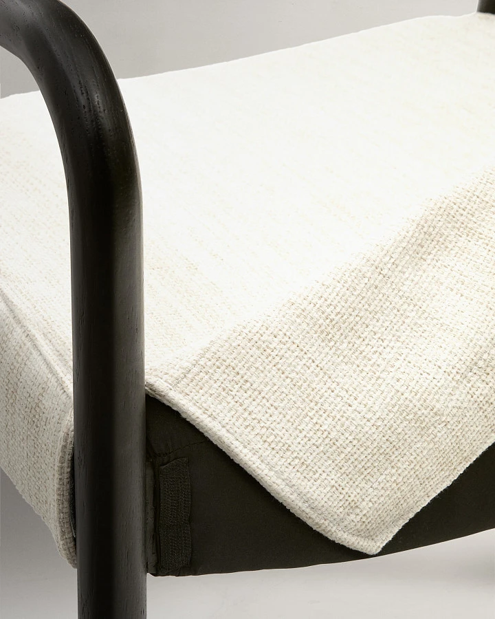 Стул Falconera со съемным чехлом из массива дуба с черной отделкой FSC Mix Credit - фото 13